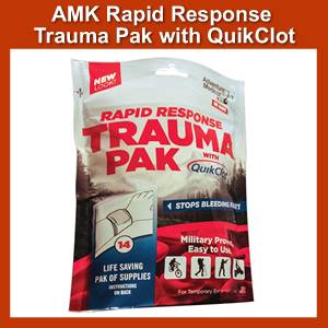 Rapid Response Trauma Pak w/QuikClot (SM2064-0294)